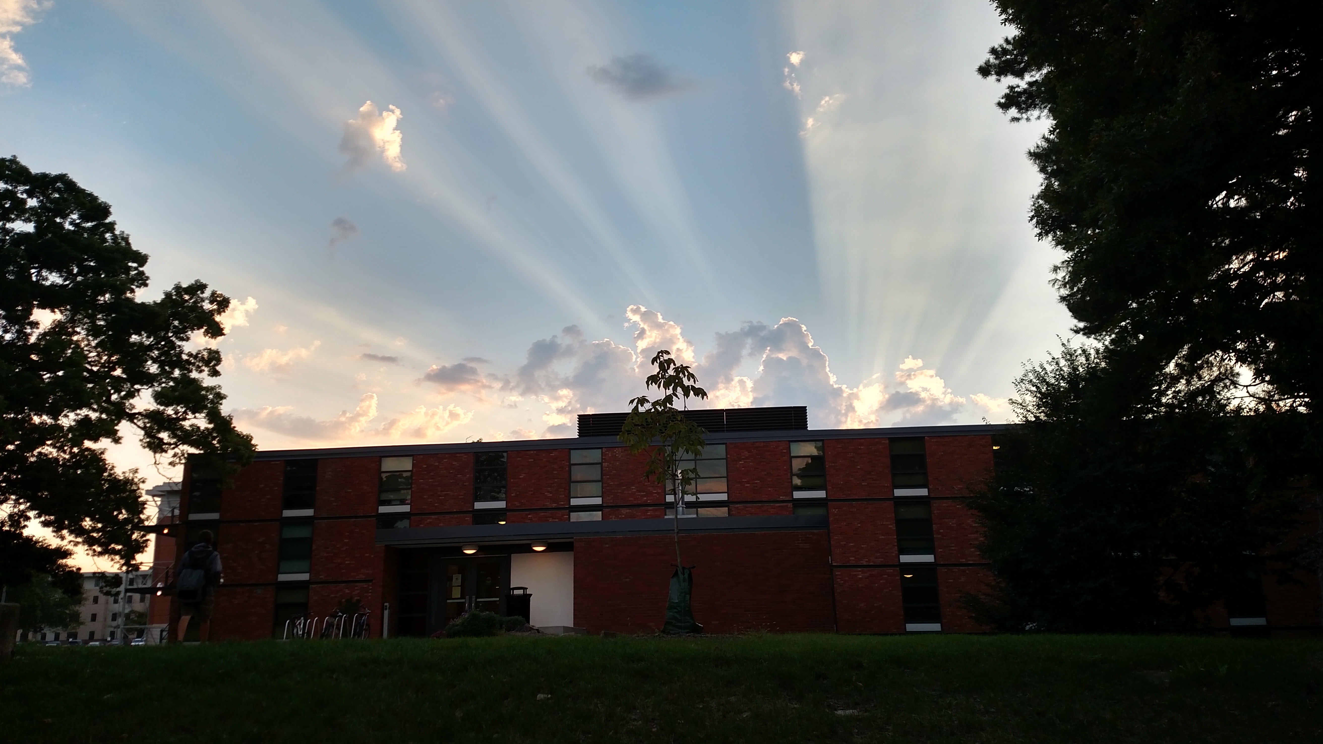 With each new day a new beginning rushes forward to greet us. Drake University can be that new beginning, and here, at Stalkaner hall a new day has dawned.